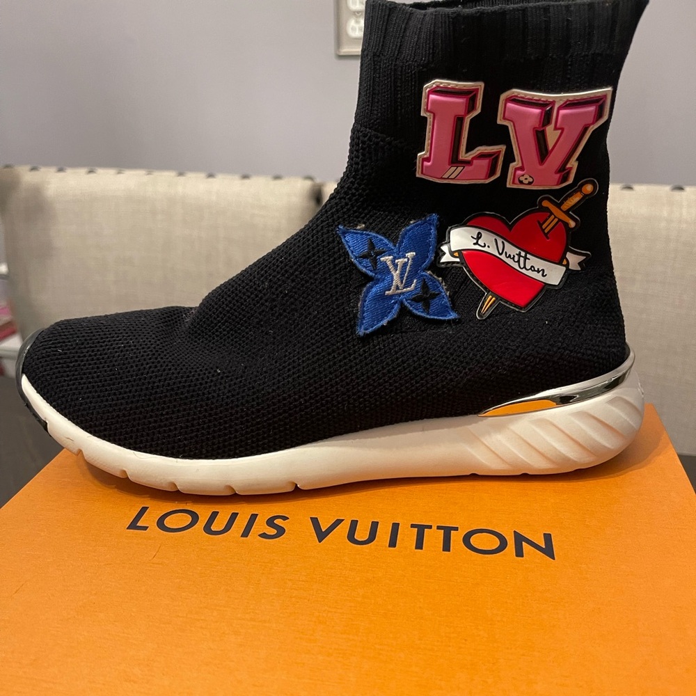 LV sock sneakers 37.5
